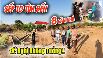 Khách Lạ Nhà Giàu Muốn Làm 8 Căn Nhà ! Tương Lai Sáng Ngời Khi Có Nghề Trong Tay| Huy Khánh Vlogs