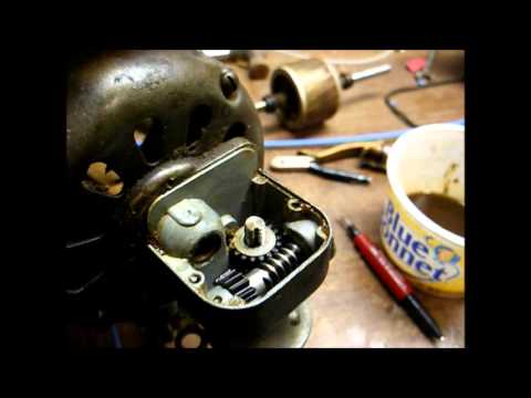 1947-48 GE Vortalex oscillating fan restoration - part three (IT'S
