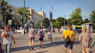Vienna Walk Karlskirche To Heldenplatz | 4K Hdr Dolby Vision | City Center Sounds