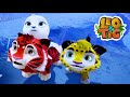 Leo and Tig - Bright White 🐳 Cartoon for kids Kedoo Toons TV