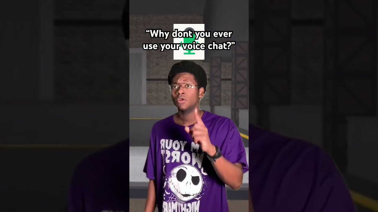 Why I Dont Use Voice Chat On Roblox Robloxmemes Robloxshorts Robloxian