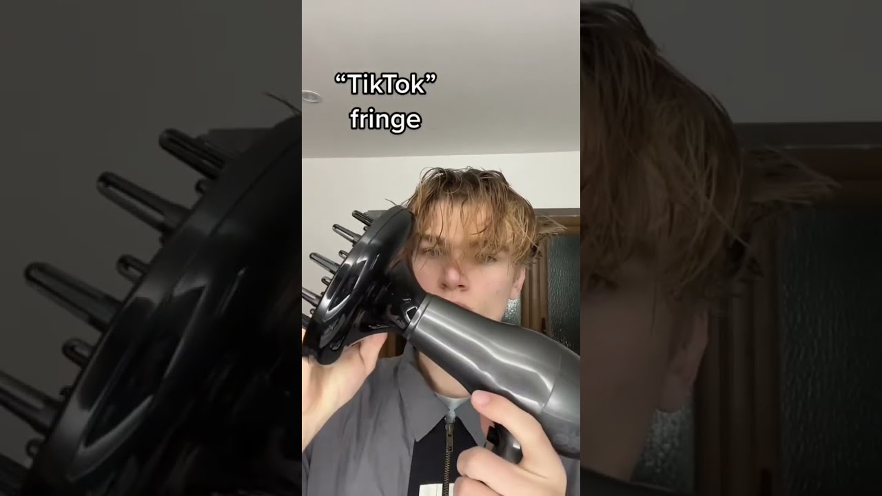 Finding My New Hairstyle Day 14 TikTok Fluffy Fringe Hair