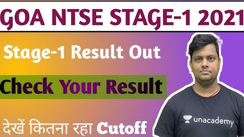 GOA NTSE Result 2021 Declarer ||GOA. NTSE RESULT भी आ गया है || check your Result 2021 || GOA NTSE.