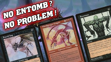 NO ENTOMB? NO PROBLEM! Legacy Post-Ban Turbo Reanimator Is Still Good COMBO MTG