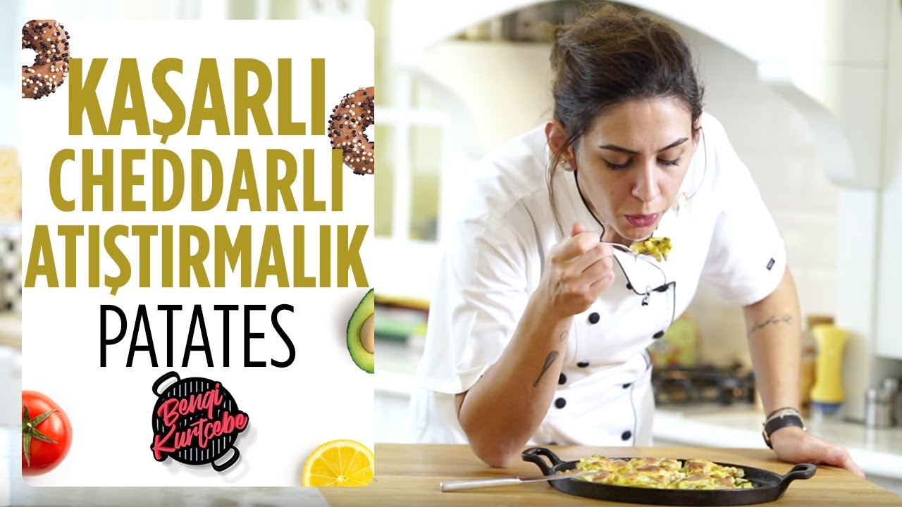 Kaşarlı Cheddarlı Atıştırmalık Patates | Pratik Yemekler