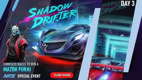 Need for Speed No Limits - Shadow Drifter | Special Event | 2008 Mazda Furai | Day 3