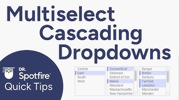 Multiselect Cascading Dropdowns in Spotfire