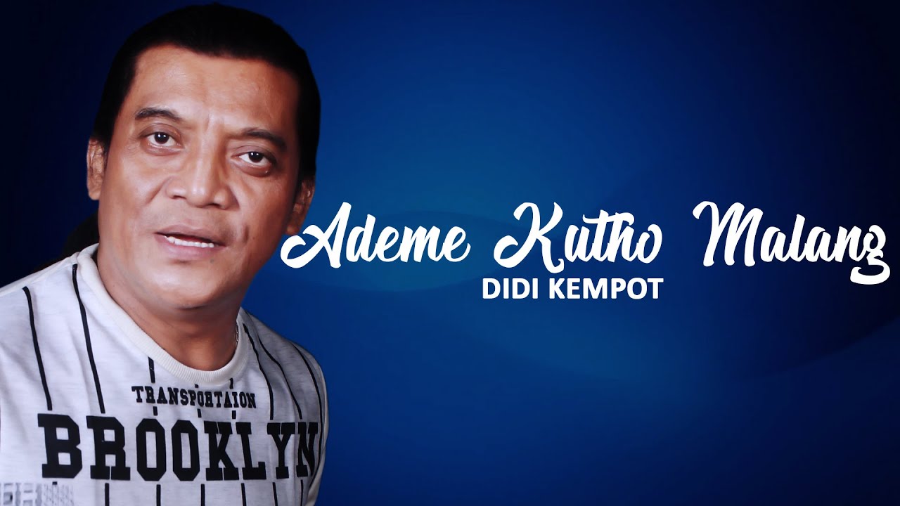 Didi Kempot | Ademe Kutho Malang ( Official Music Video )