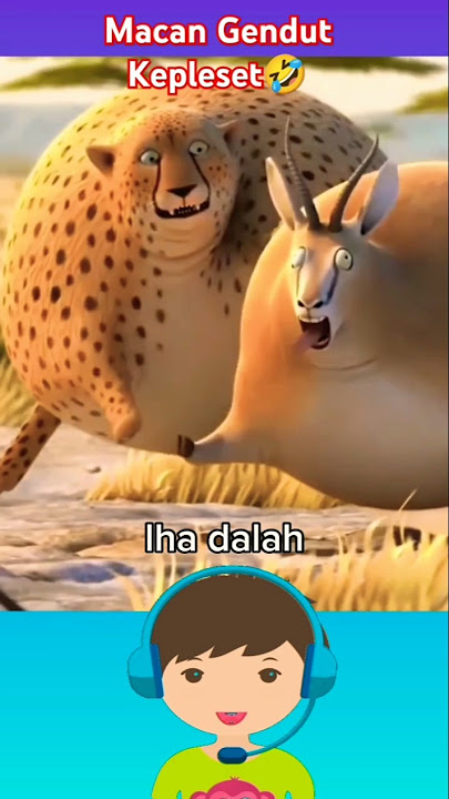 Macan Rusa Gemoy‼️#kartun #lucu #animasi