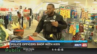 Huntsville Police Take Children Christmas Shopping