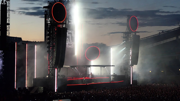 Rammstein - Live @ Ullevi Stadium,Gothenburg 2022