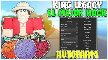 EL MEJOR H4CK DE KING LEGACY *AUTOFARM, SEA FARM, DEVIL FRUIT SNIPER Y MÁS* | ROBLOX