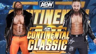 Swerve Strickland vs Jay White: AEW Continental Classic Match