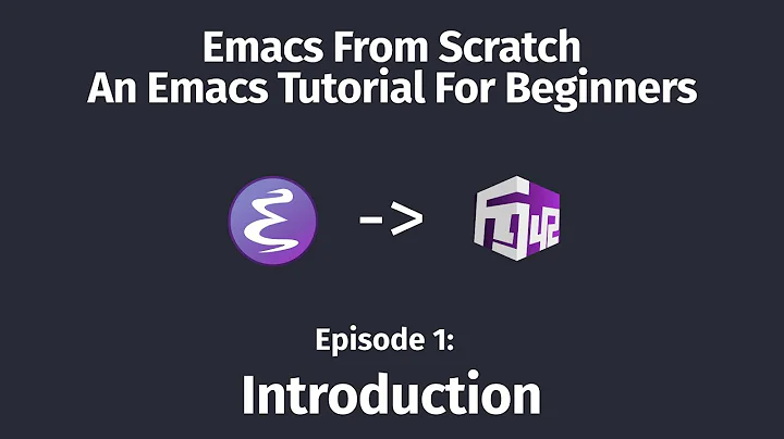 How to build an editor with Emacs Lisp - 01 Introduction