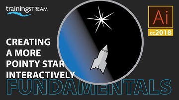 How to increase the sharpness of star points in Adobe Illustrator using the Star tool