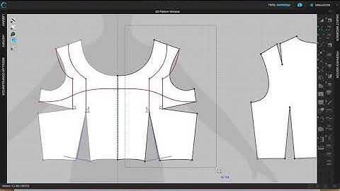 How to Draft Parallel Darts- Cape Effect in CLO3D-Figure 2