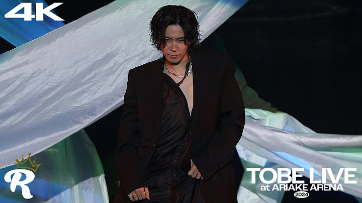 【Number_i】Dance Performance ダンスパフォーマンス | Tobe Live At Ariake Arena 2024 | No_O-ring- (REMASTERED 4K)