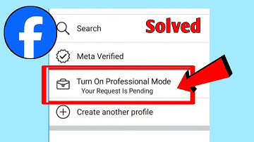 Facebook Professional Mode Pending Problem | Turn On Professional Mode Your Request Is Pending