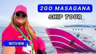 3 Days in 2GO Masagana Ship | Full Vessel Tour with Bridge Access | Business Class