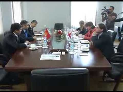 შეხვედრა ყირგიზეთის საგარეო საქმეთა მინისტრთან