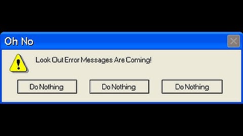 Too Many Windows Errors | Short Funny Windows Error Clips