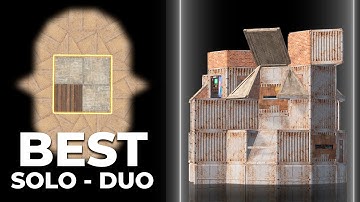 Pollux - PERFECT 2X2 Rust base design for Solo/Duo (2 Auto Bunkers)