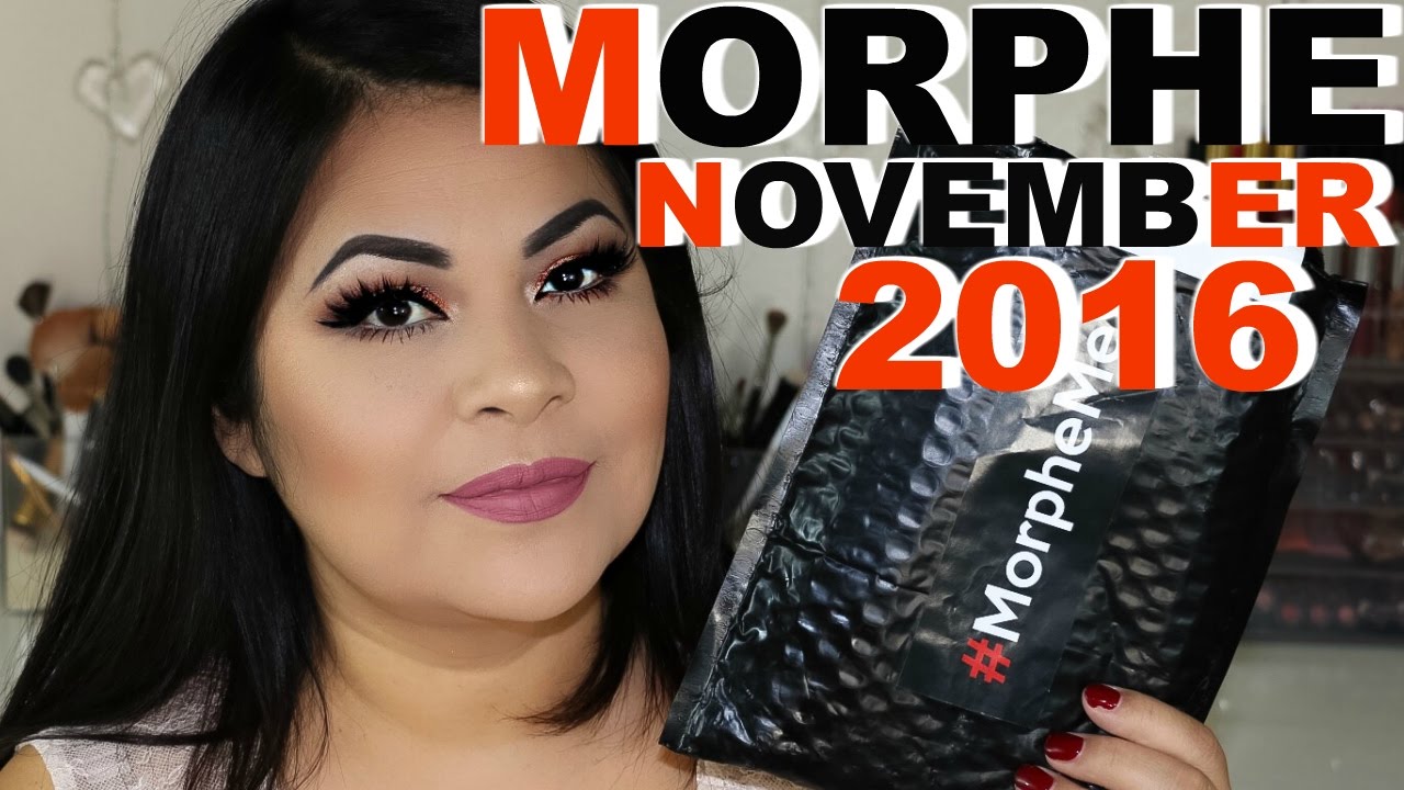 November 2016 | Morphe Brush Club Unboxing 