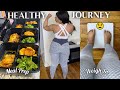 HEALTHY VLOG | I CAN&#39;T BELIEVE THE SCALE + MEAL PREP FOR WEIGHT LOSS + HYPOTHYROIDISM + MORE