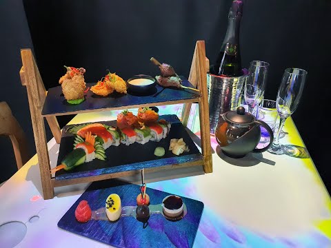 Inamo Sushi & Asian Tapas Afternoon Tea with Bottomless Bubbles