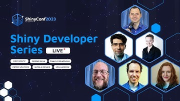 Shiny Developer Series Live at Shiny Conf 2023 with Eric Nantz & guests