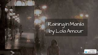 Raining In Manila by Lola Amour (Lyrics)