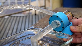 How to Make a Water Pump from Motor at Home - Awesome Projects