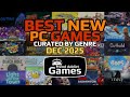 Best New PC Games December 2025 | Top Adventure, Action, RPG, Incremental, Sports &amp; More Releases