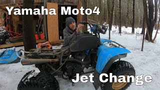 1986 Yamaha Moto4 Yfm0 Dx Shaft Drive Atv Jet Change And Carb Tuning Runs Awesome Youtube 1986 Yamaha Moto4 Yfm0 Dx Shaft Drive Atv Jet Change And Carb Tuning Runs Awesome Youtube