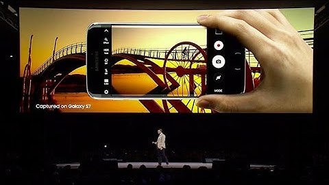 Samsung demos new feature-rich Galaxy S7 camera (CNET News)