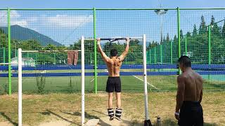 류시현X아이연맨 중량 맨몸 턱걸이 합동훈련