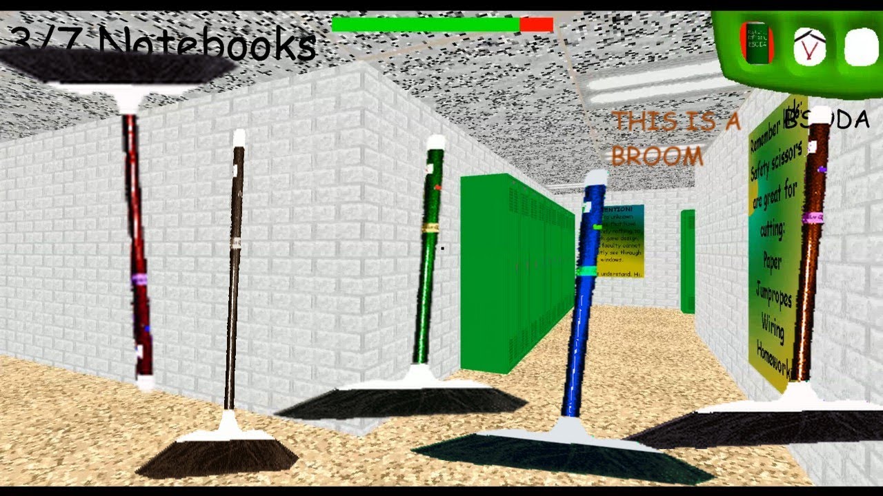 Baldi's basics broom