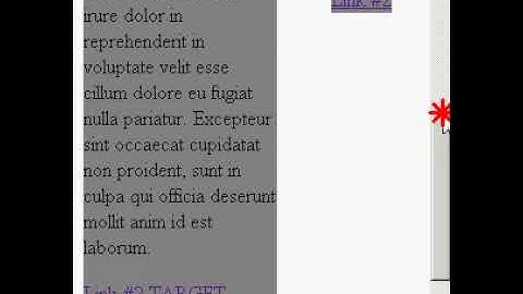 Chrome rendering issue. Fixed position anchor with UL in body