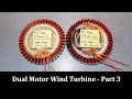 Dual Motor SmartDrive Wind Turbine - Part 2 (Generator Wiring)