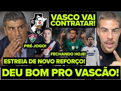 VAI AJUDAR! NOTÍCIA EXCELENTE PARA O VASCO! MATHEUS GONÇALVES E ZAGUEIRO A CAMINHO! PRÉ JOGO!