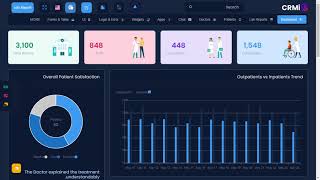 Hospital Dashboard Bootstrap 5 Admin Web App Template with Dark RTL Theme