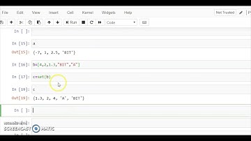 Python Application Programming 17CS664 Module3 Sets 1/1