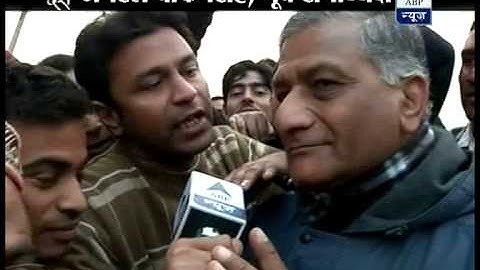 Ex Army chief VK Singh says, violence is wrong and govt can handle it in a better way