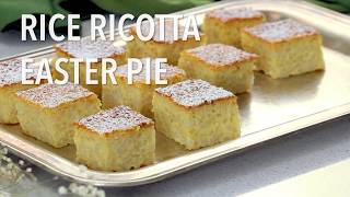 Rice Ricotta Easter Pie