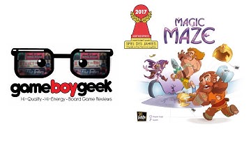 Magic Maze Review with the Game Boy Geek