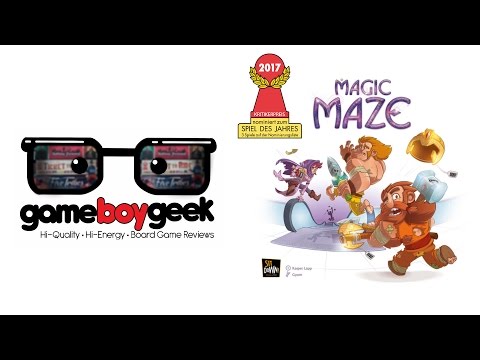 Magic Maze Review with the Game Boy Geek