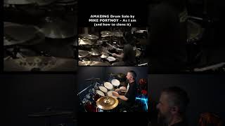 MIKE PORTNOY - AS I AM - DREAM THEATER - DRUM SOLO - how to play it