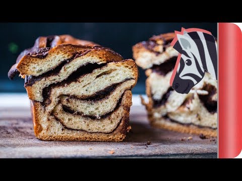 Chocolate Zebra Bread - Babka!