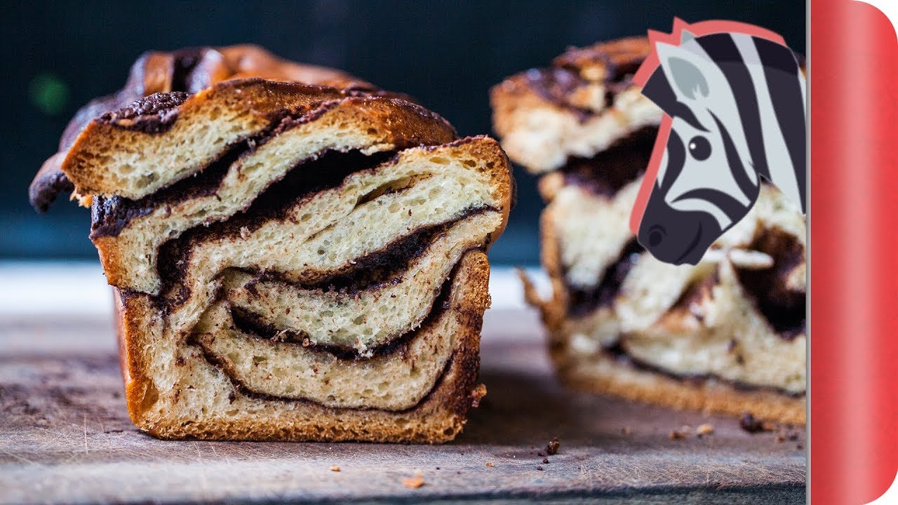 Chocolate Zebra Bread - Babka! | Sorted Food