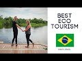 Her BEST day in Bonito Brazil EcoTourism (Safari, Snorkeling, ropes course)